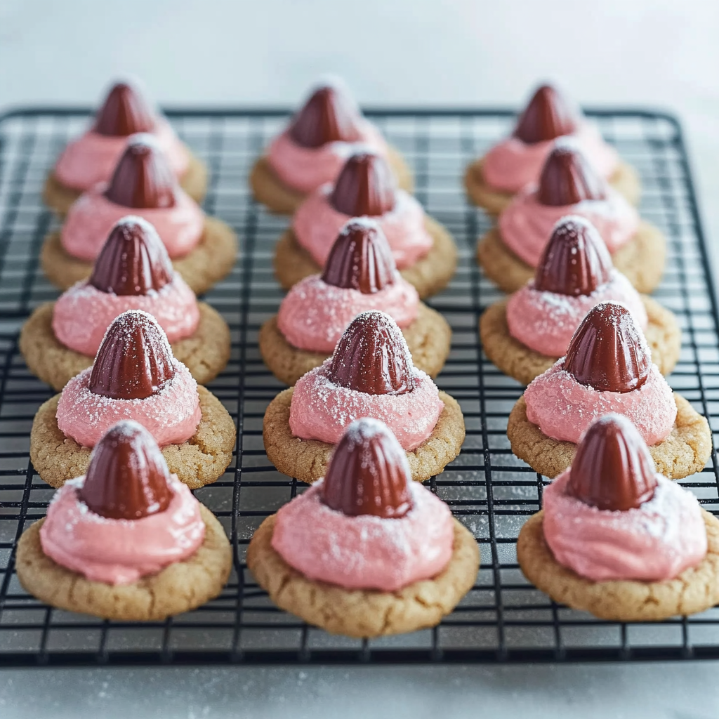 Strawberry Kiss Cookies