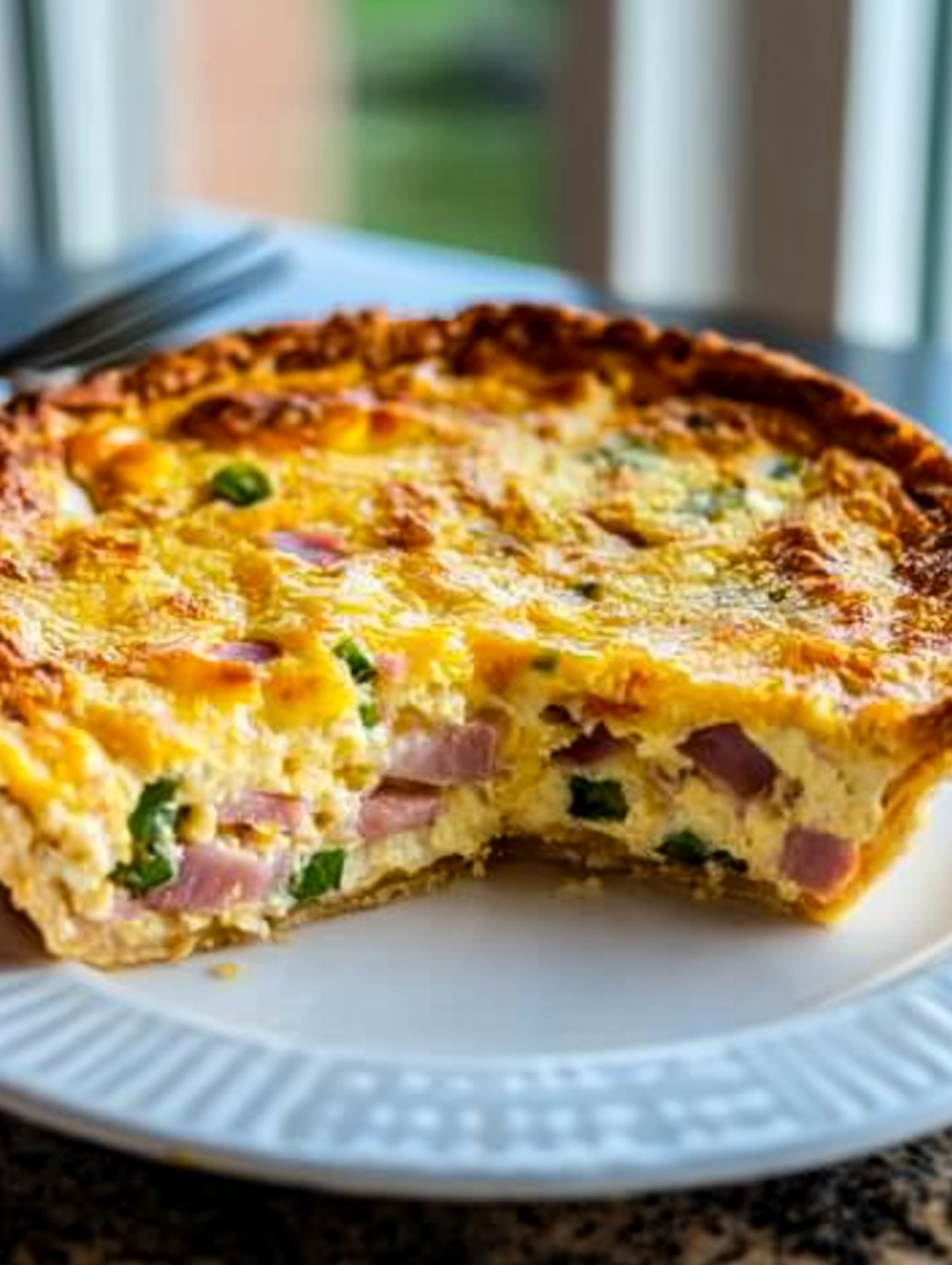 Western Omelet Quiche Recipe