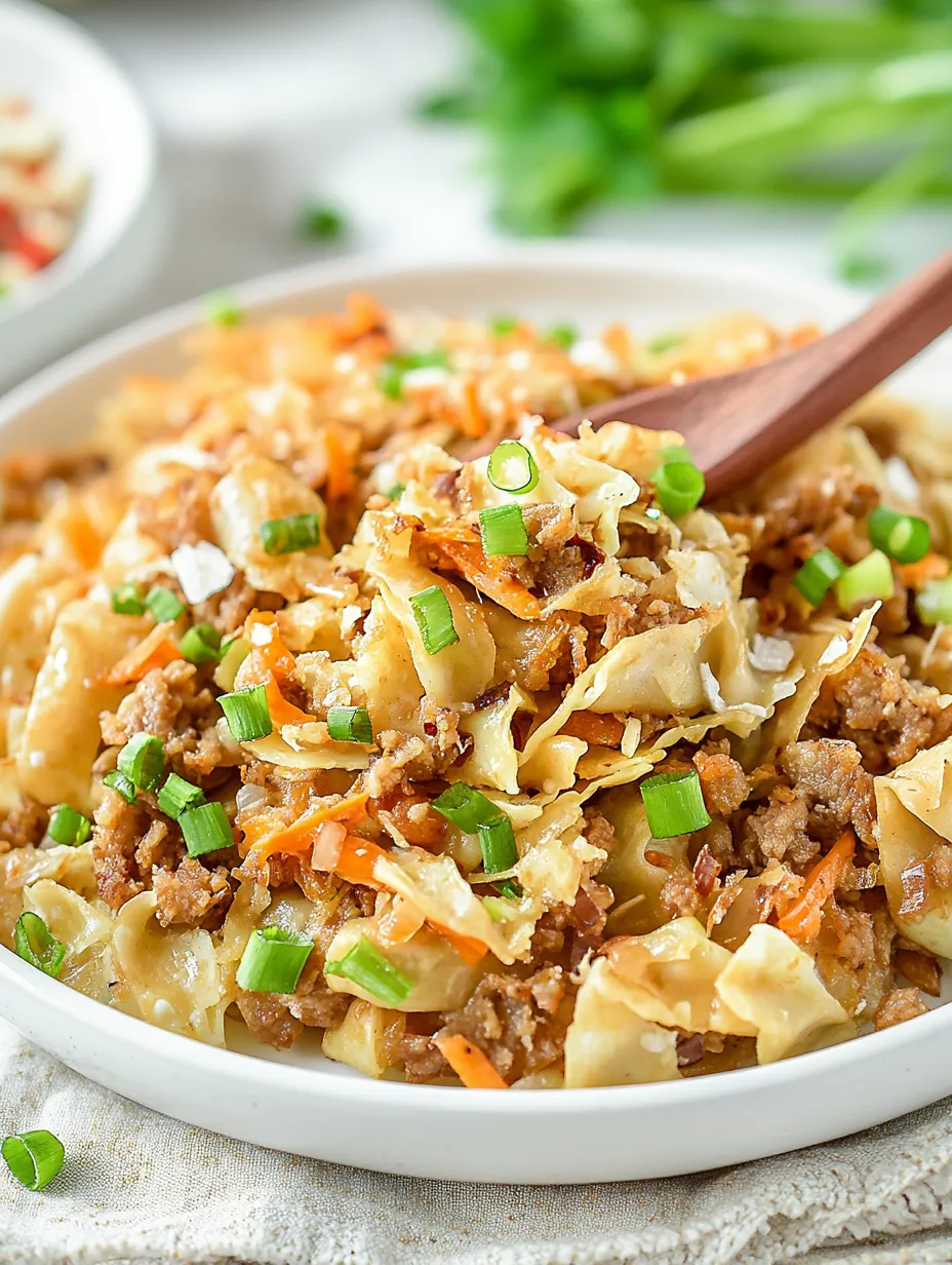 Easy Inside Out Egg Roll Recipe