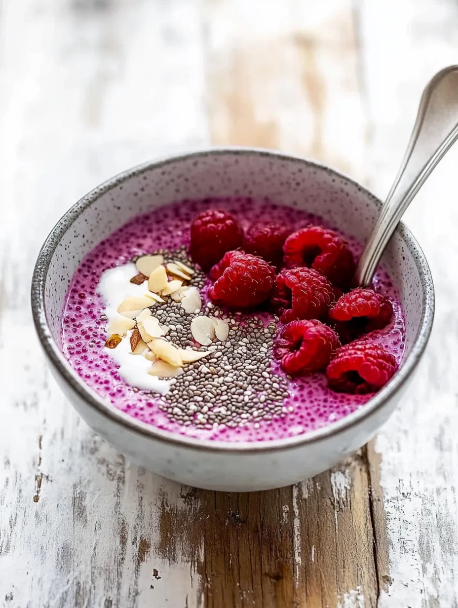 Raspberry Chia Pudding Recipe