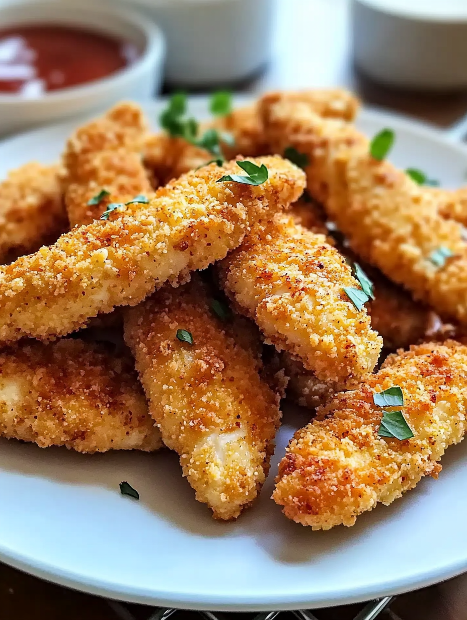 Crispy Homemade Baked Chicken Tenders Recipe