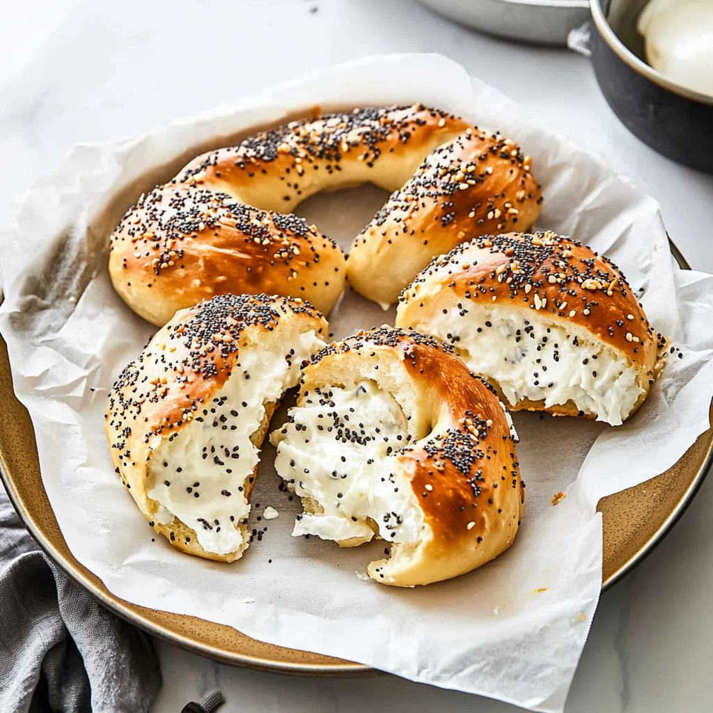 Air Fryer Protein Bagels Recipe