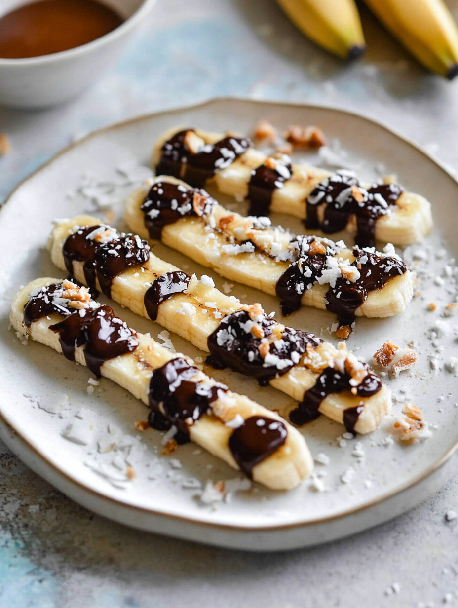 Frozen Banana Snacks Recipe