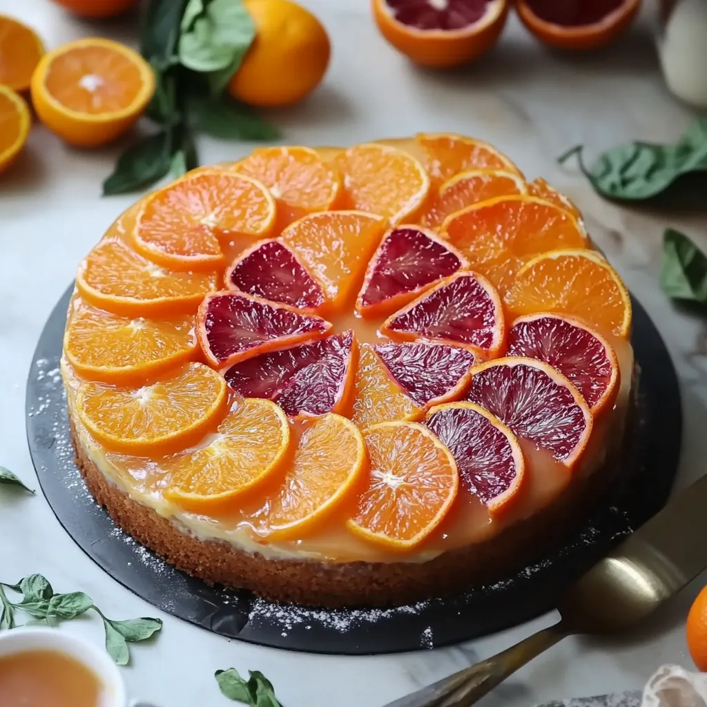 Turkuaz Ombre Citrus Cake