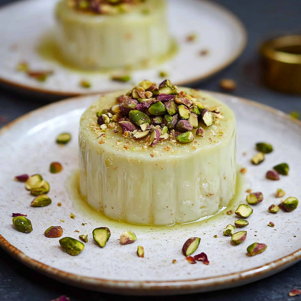 Pistachio Panna Cotta