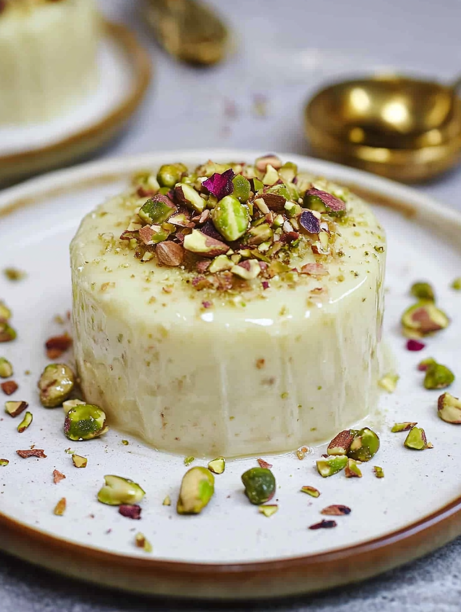 The Best Pistachio Panna Cotta