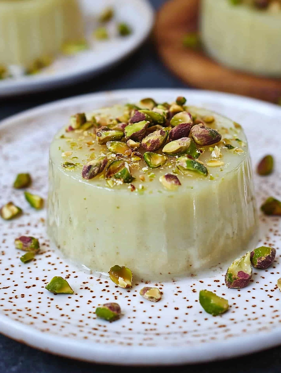 Pistachio Panna Cotta Recipe