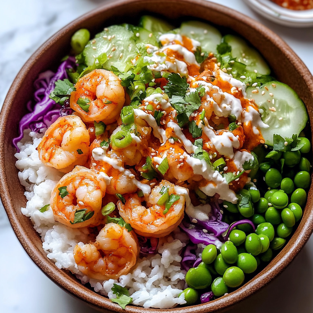 Shrimp Poke Bowl