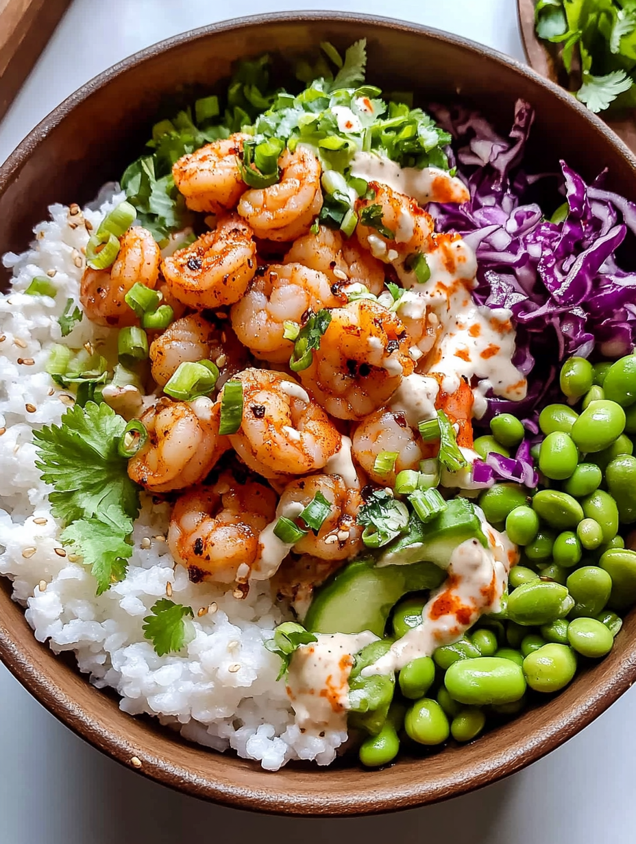 Shrimp Poke Bowl Recipe
