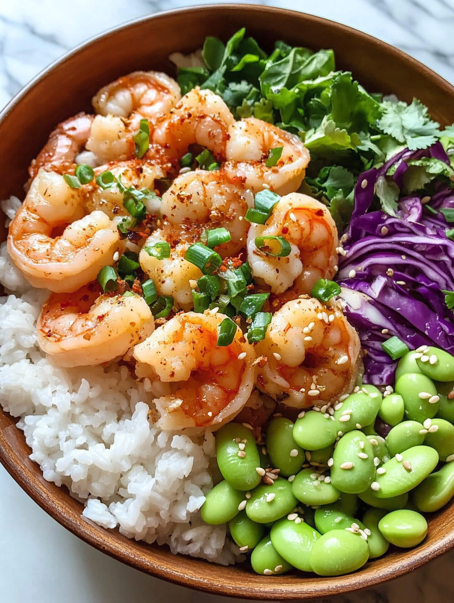 The Best Shrimp Poke Bowl