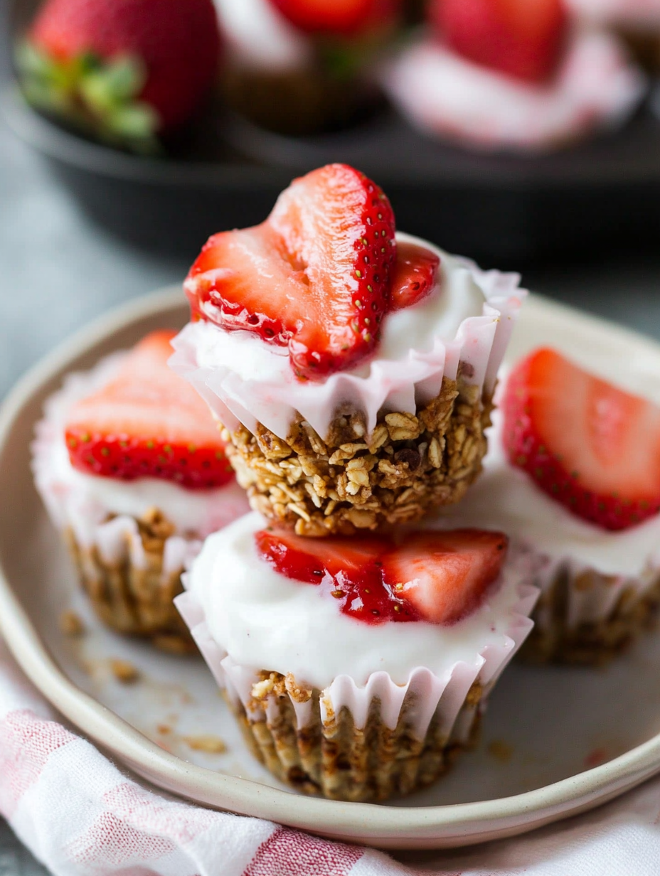 The Best Strawberry Yogurt Bites