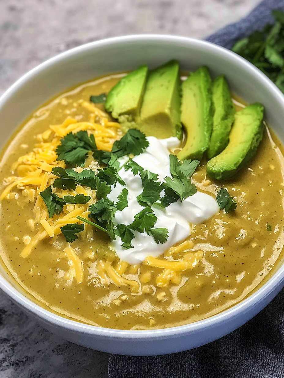 The Best Green Enchiladas Chicken Soup