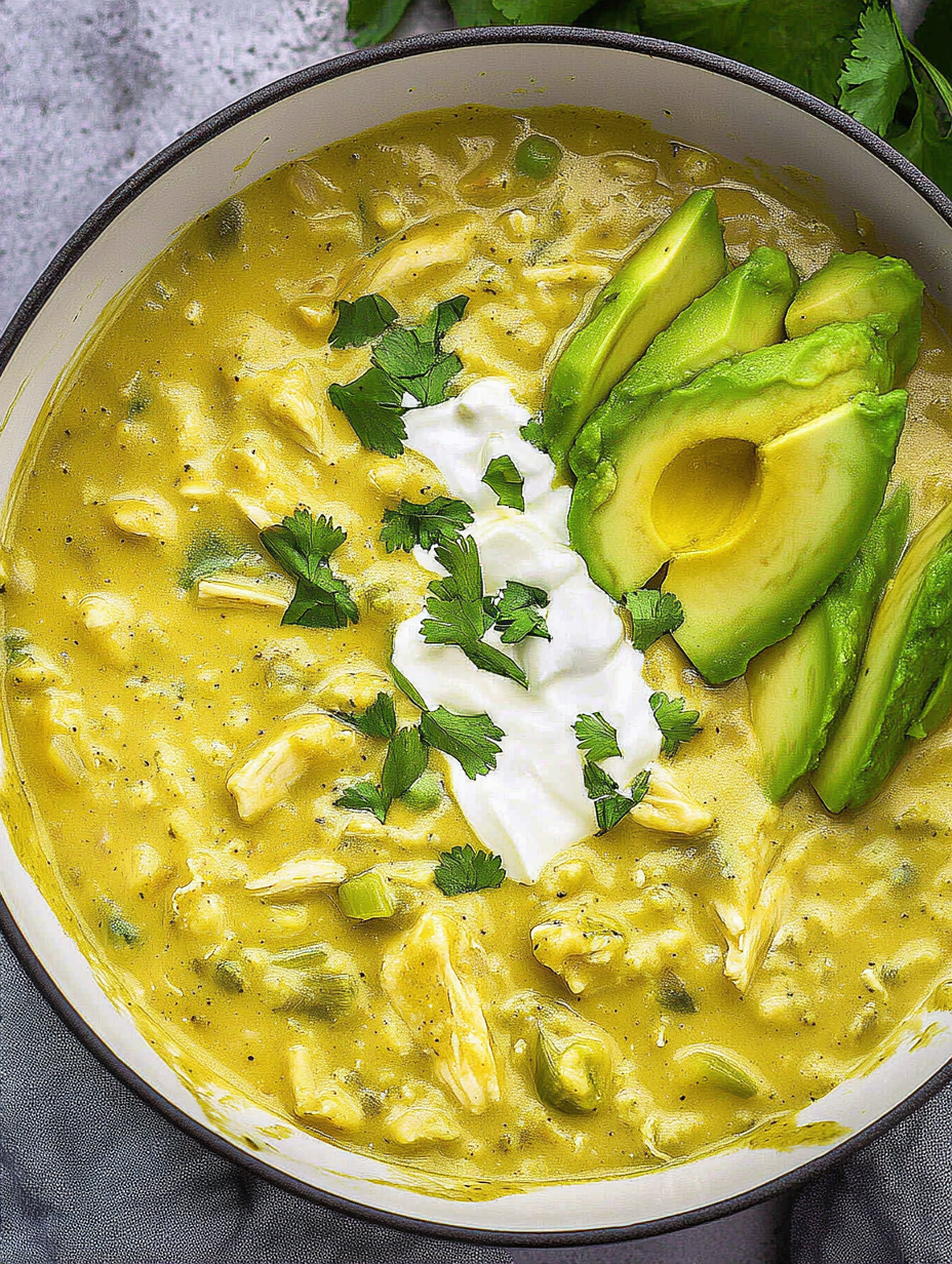 Green Enchiladas Chicken Soup