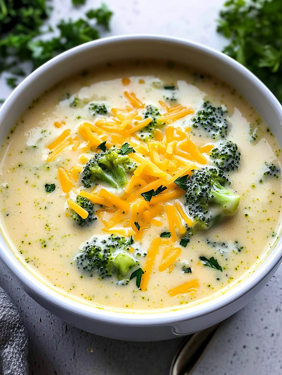 Keto Broccoli Cheese Soup