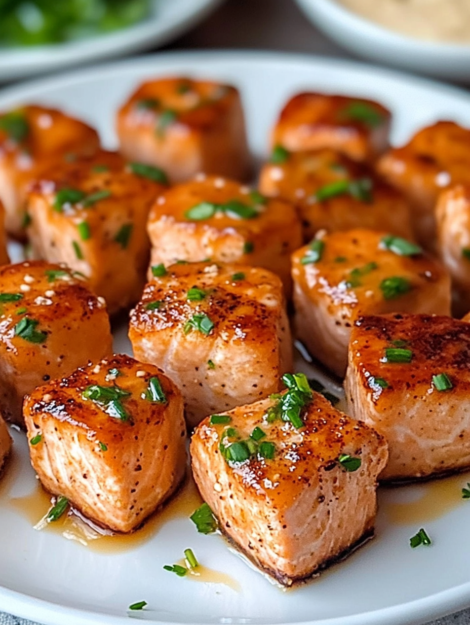 The Best Crispy bang salmon bites