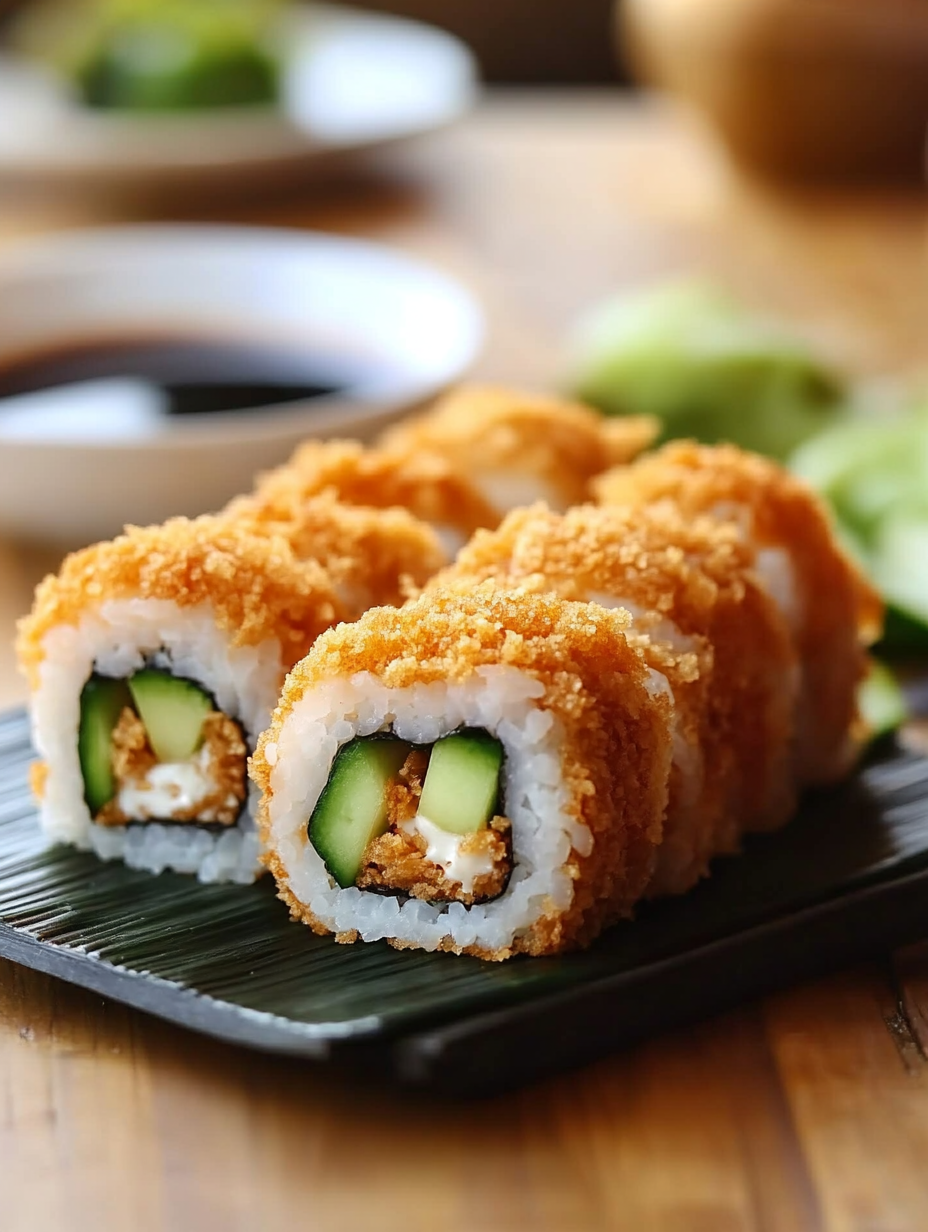 The Best Chicken tempura roll