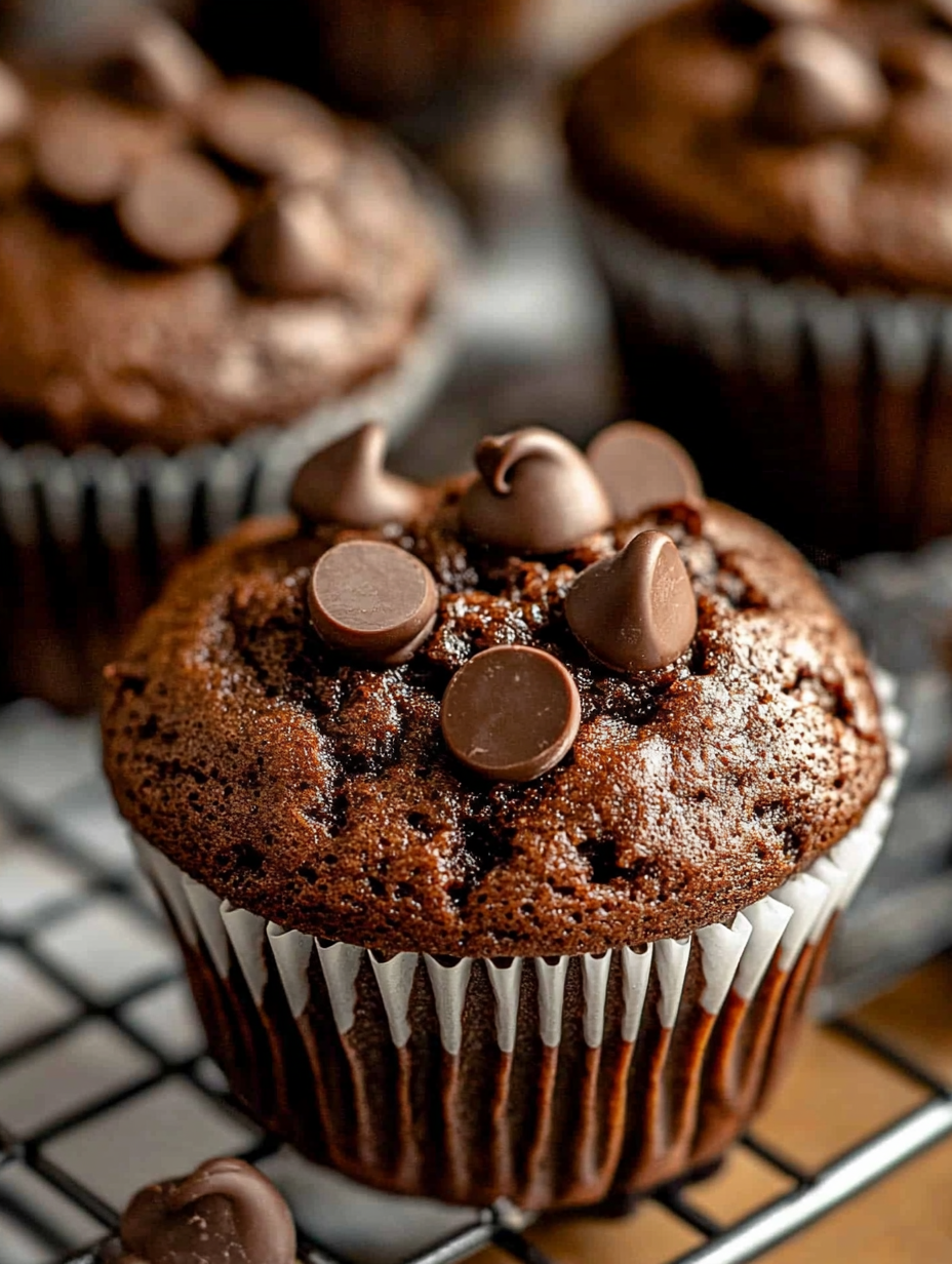 Death by Chocolate Muffins Recipe