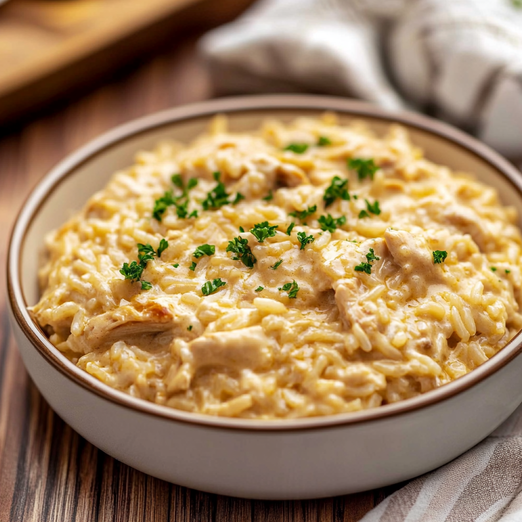 Creamy Chicken and Rice Casserole