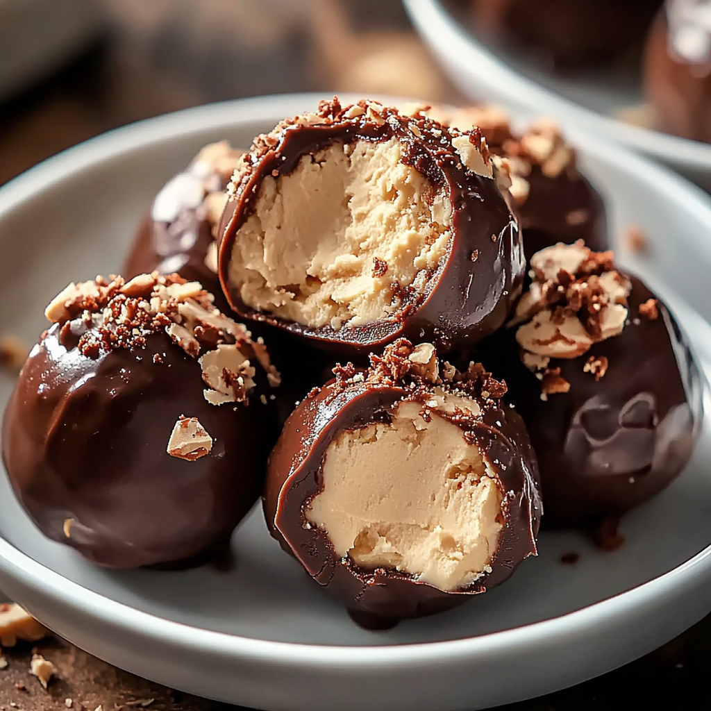 Decadent Keto Peanut Butter Cream Cheese Balls Recipe