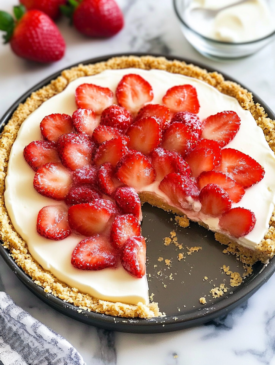 Strawberry Champagne Tart