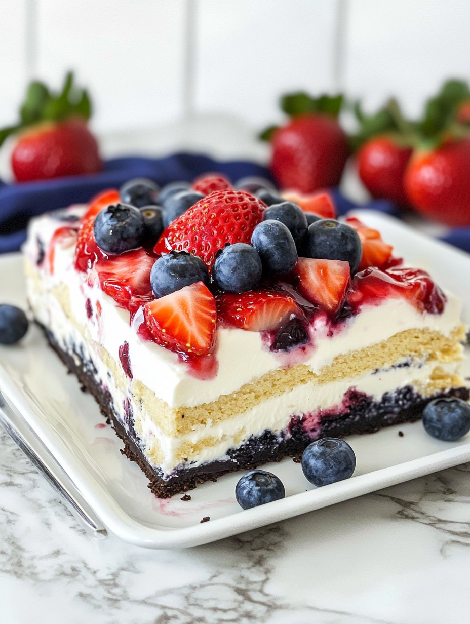 Mixed Berry Icebox Cake Recipe