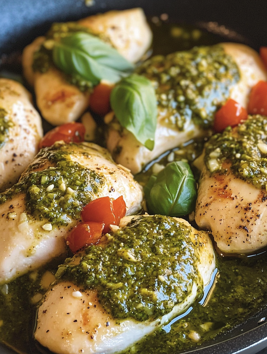 The Best Pesto Chicken