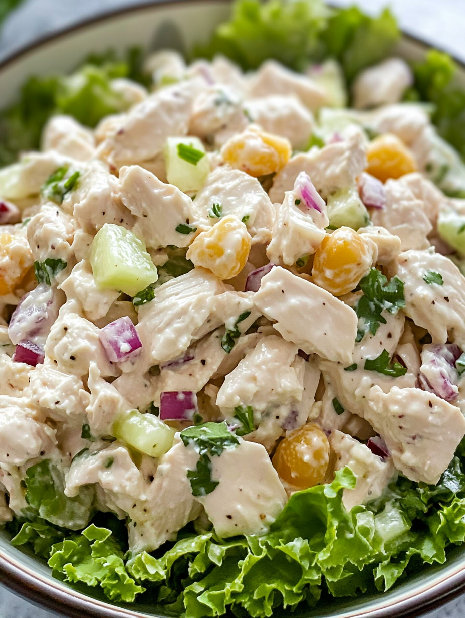 The Best Creamy Chicken Salad