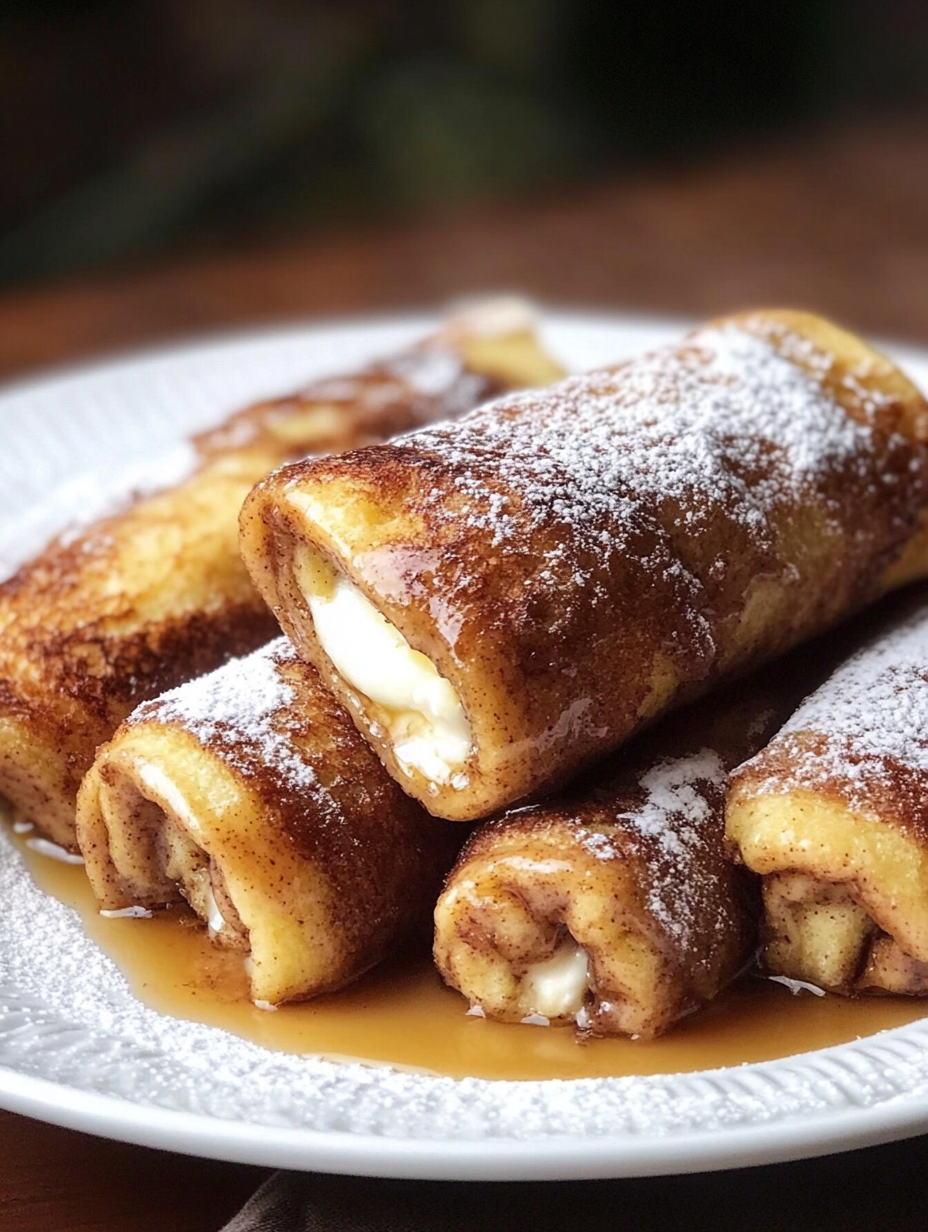 The Best Cinnamon French Toast Roll Ups