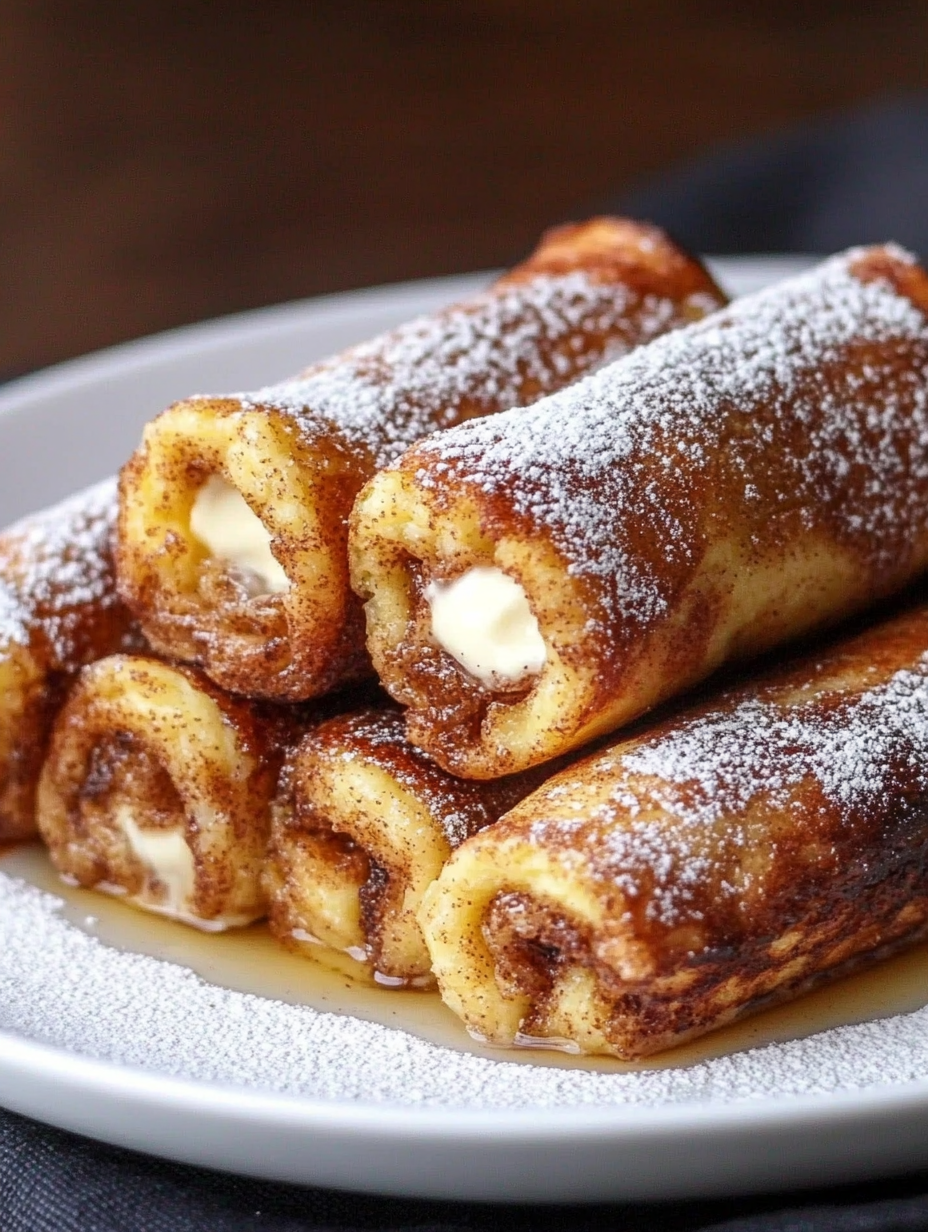 Cinnamon French Toast Roll Ups