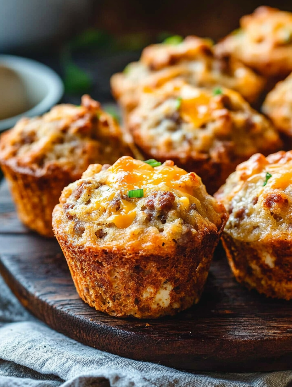 Breakfast Sausage Muffins