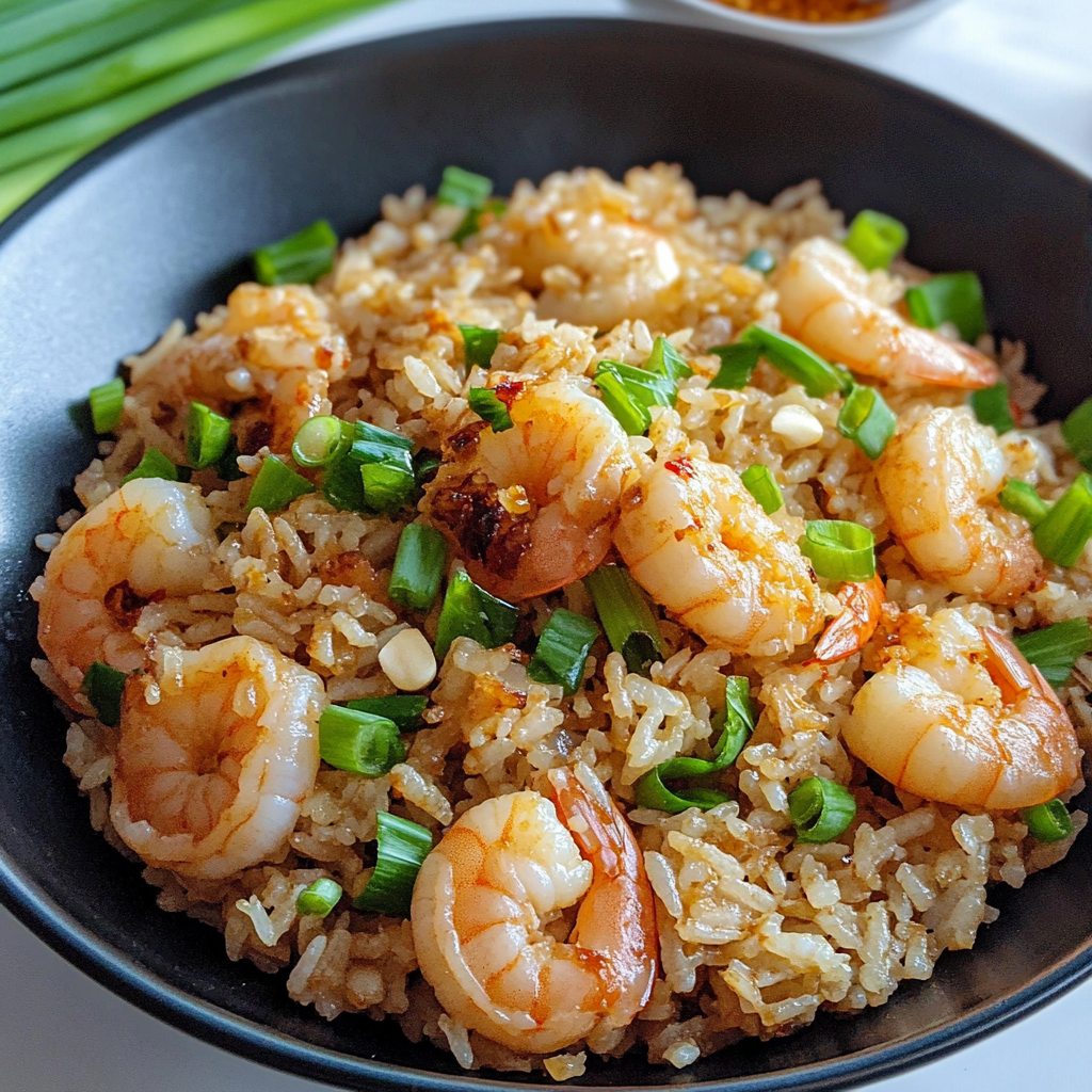 Spicy Shrimp Fried Rice