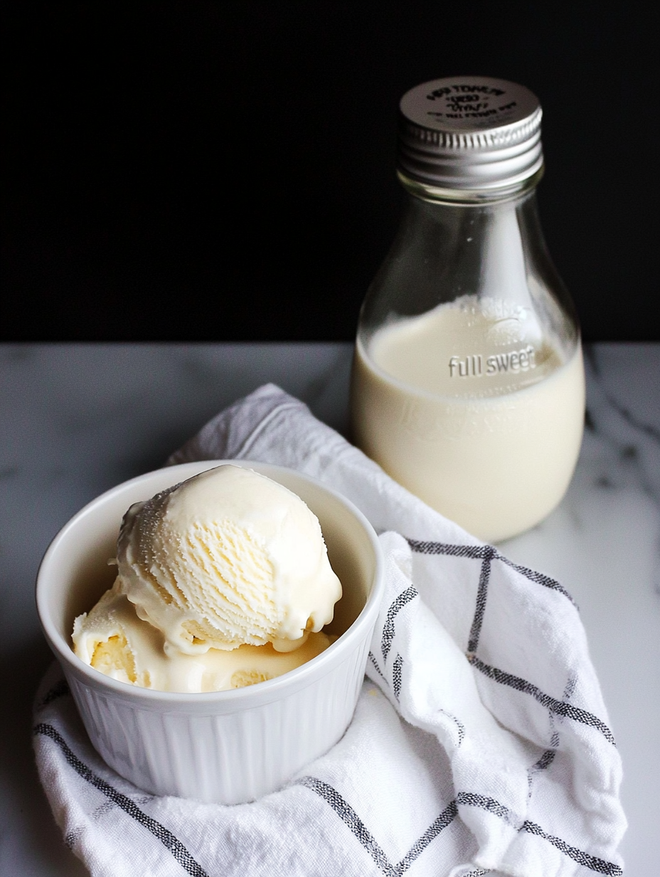 Sweet Cream Ice Cream Recipe