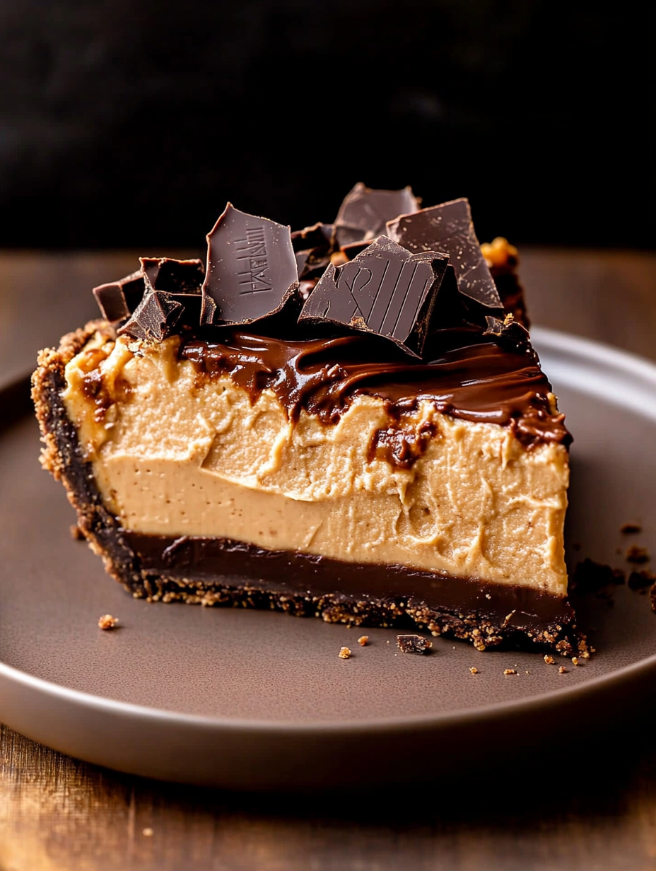 The Best Chocolate Peanut Butter Pie