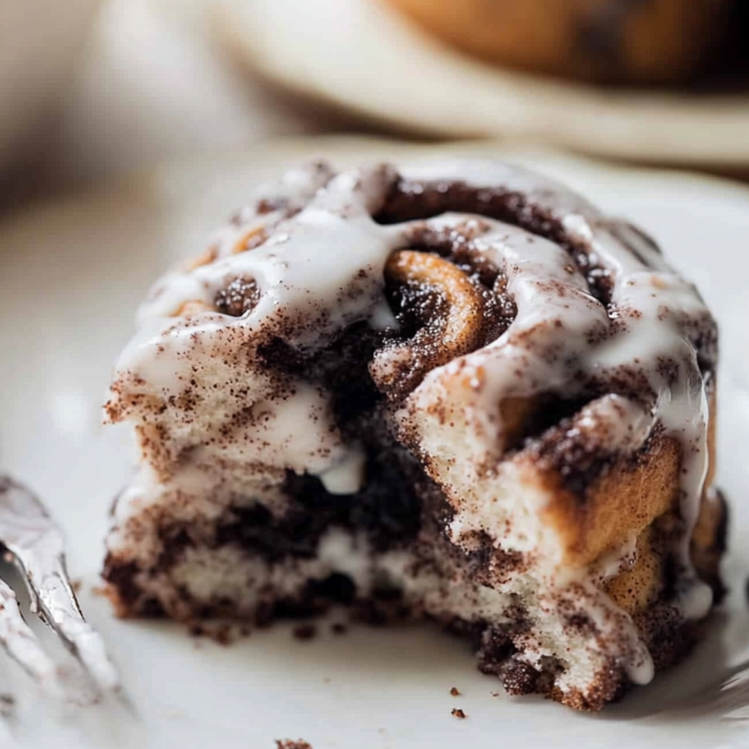 Cookies and Cream Cinnamon Rolls Recipe