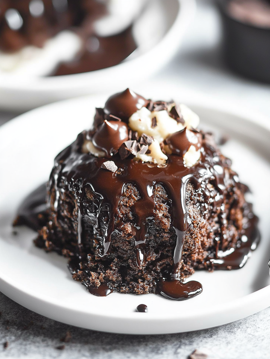 The Best CHOCOLATE DUMP CAKE