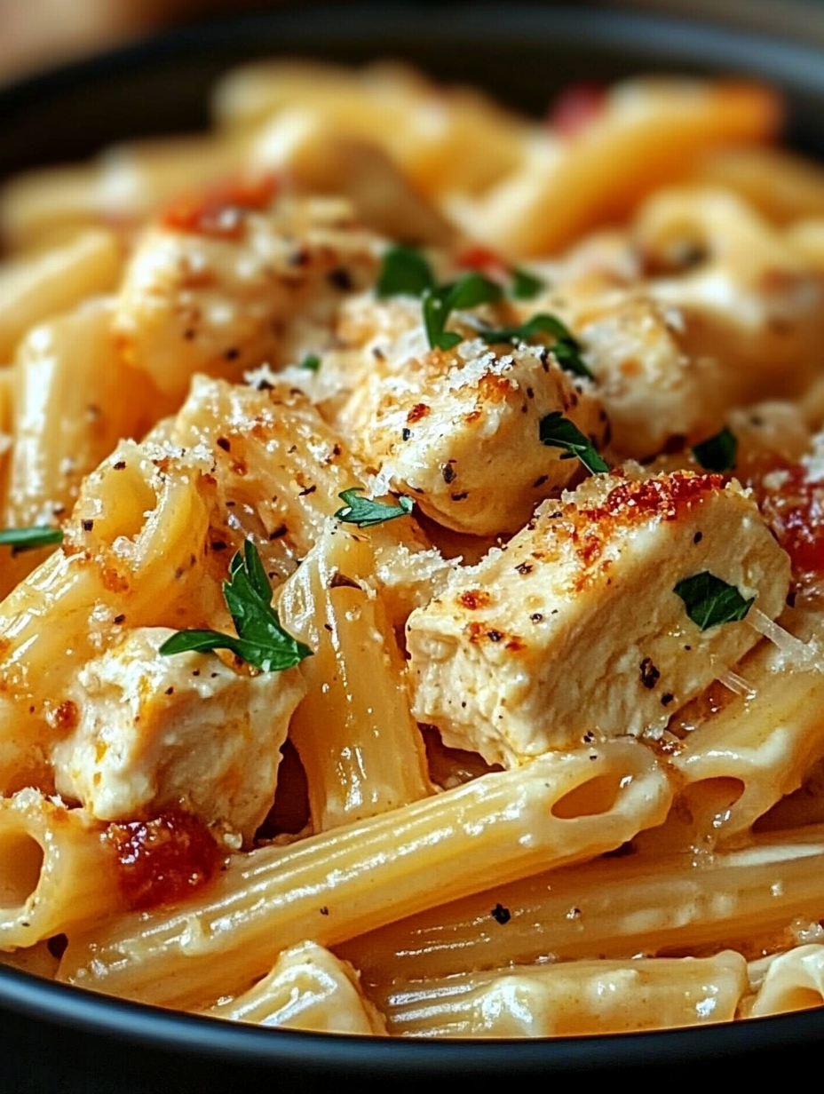 The Best Creamy Ricotta Chicken Pasta