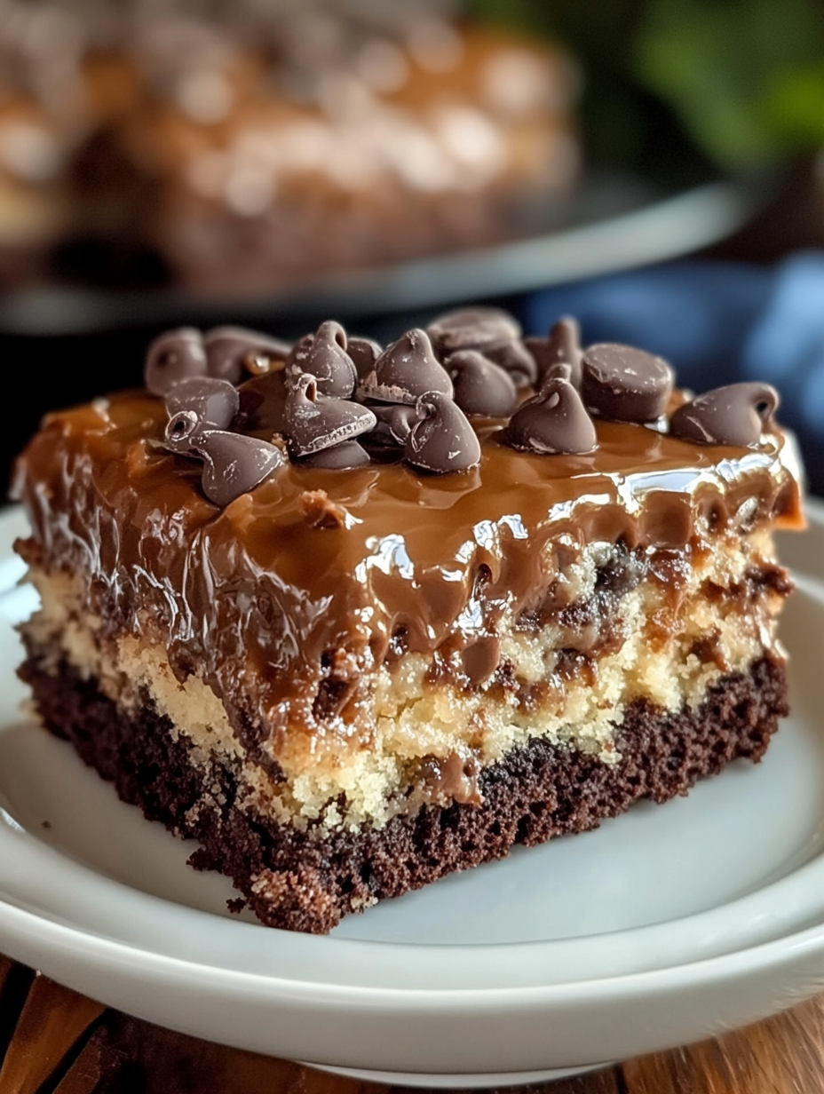 German Chocolate Poke Cake Recipe