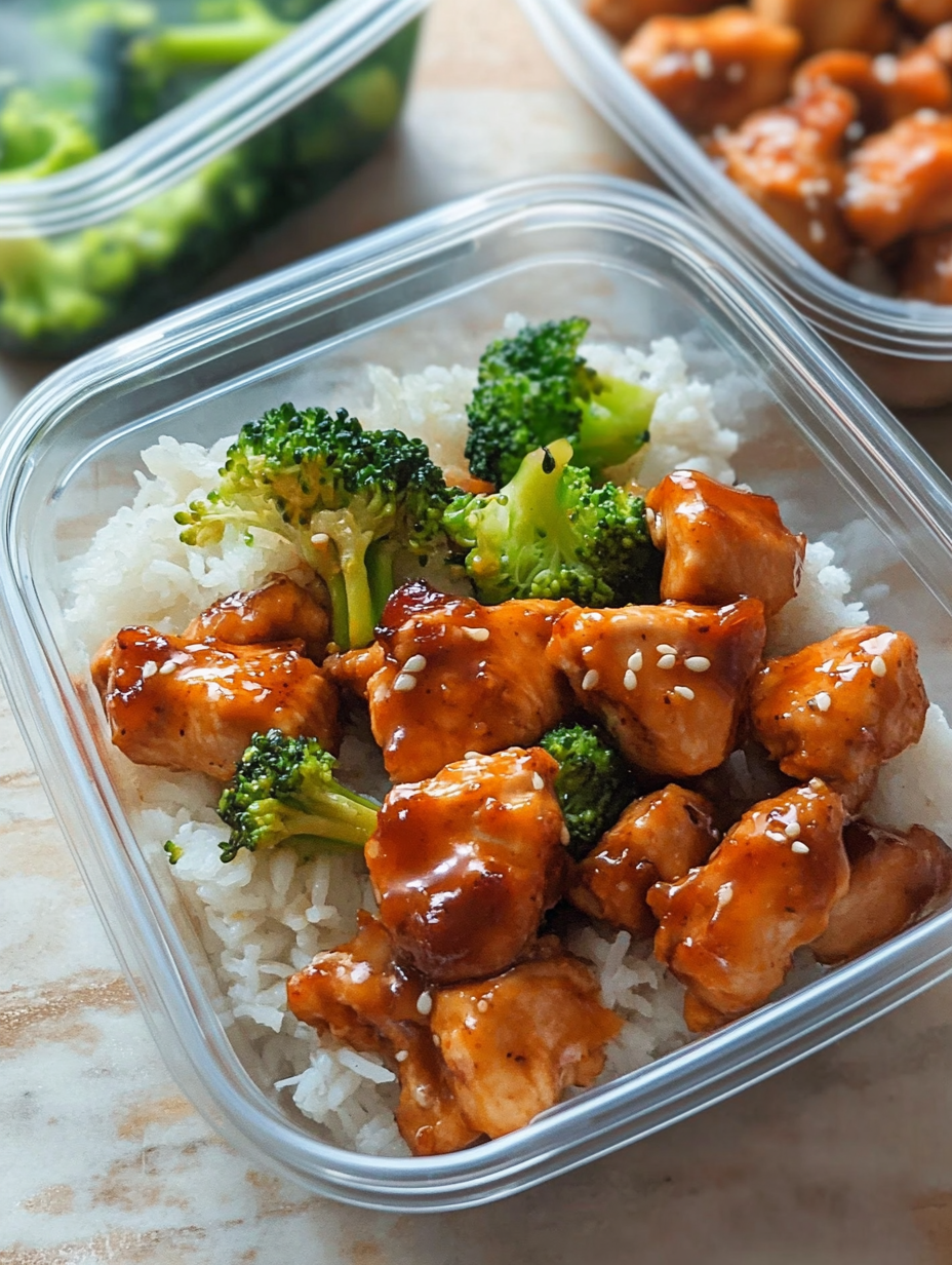 The Best Orange Chicken Meal Prep