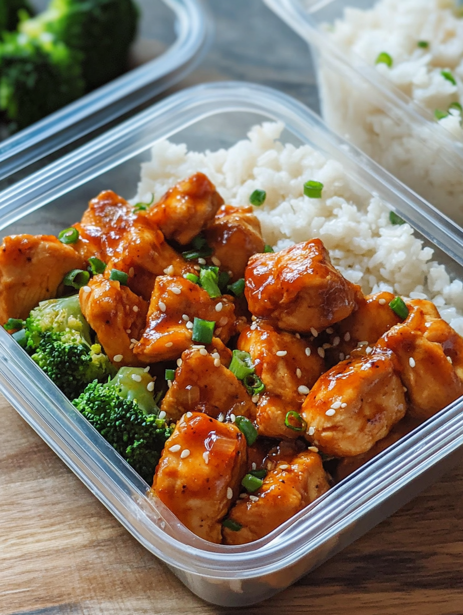 Orange Chicken Meal Prep