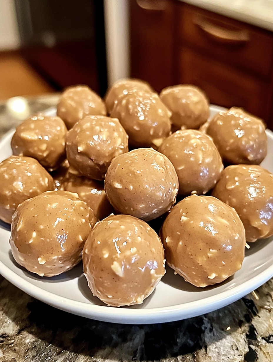 No-bake Peanut Butter Balls