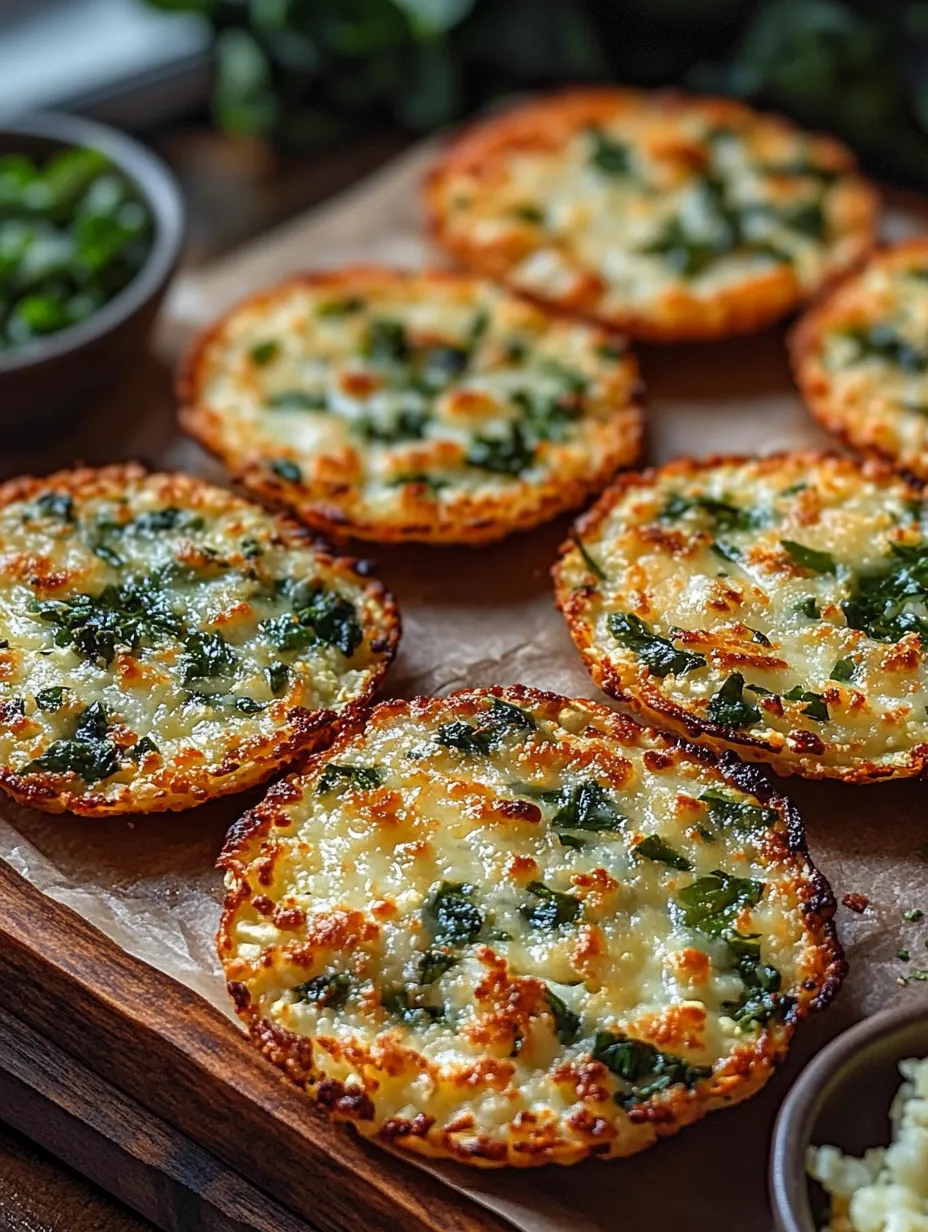 Healthy Cauliflower Spinach Taco Shells Recipe
