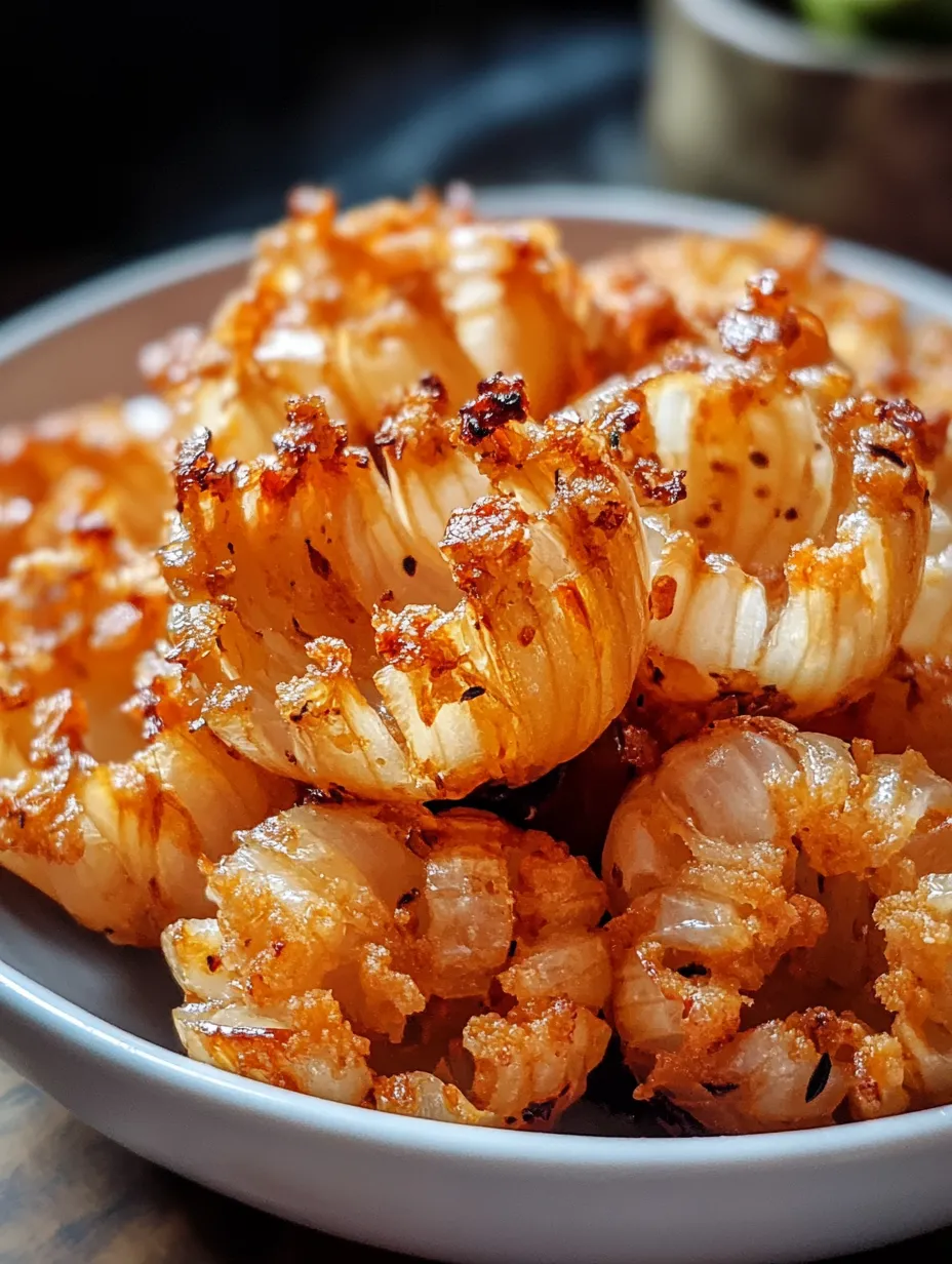Crispy Bite-Sized Blooming Onions