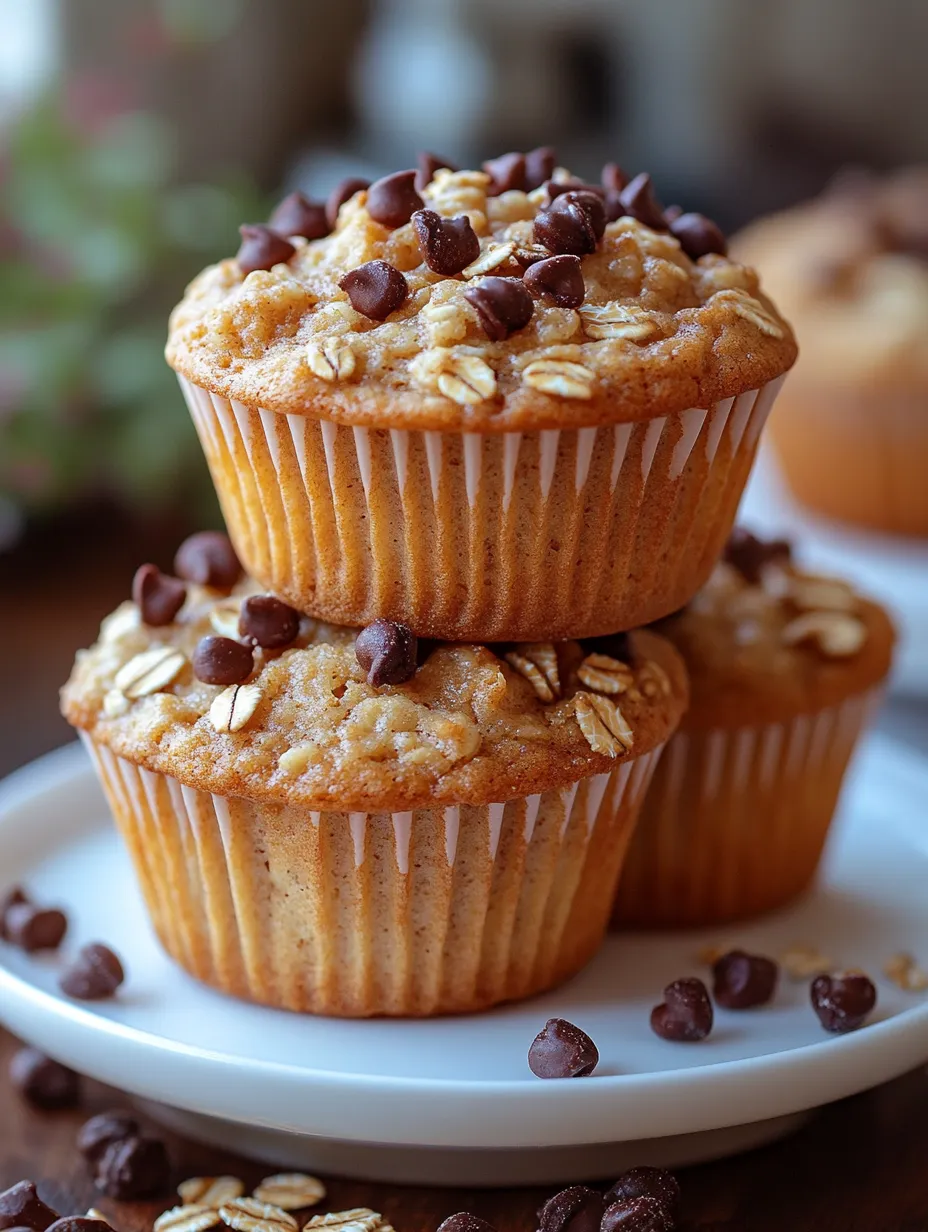 Healthy Oatmeal Muffins Recipe