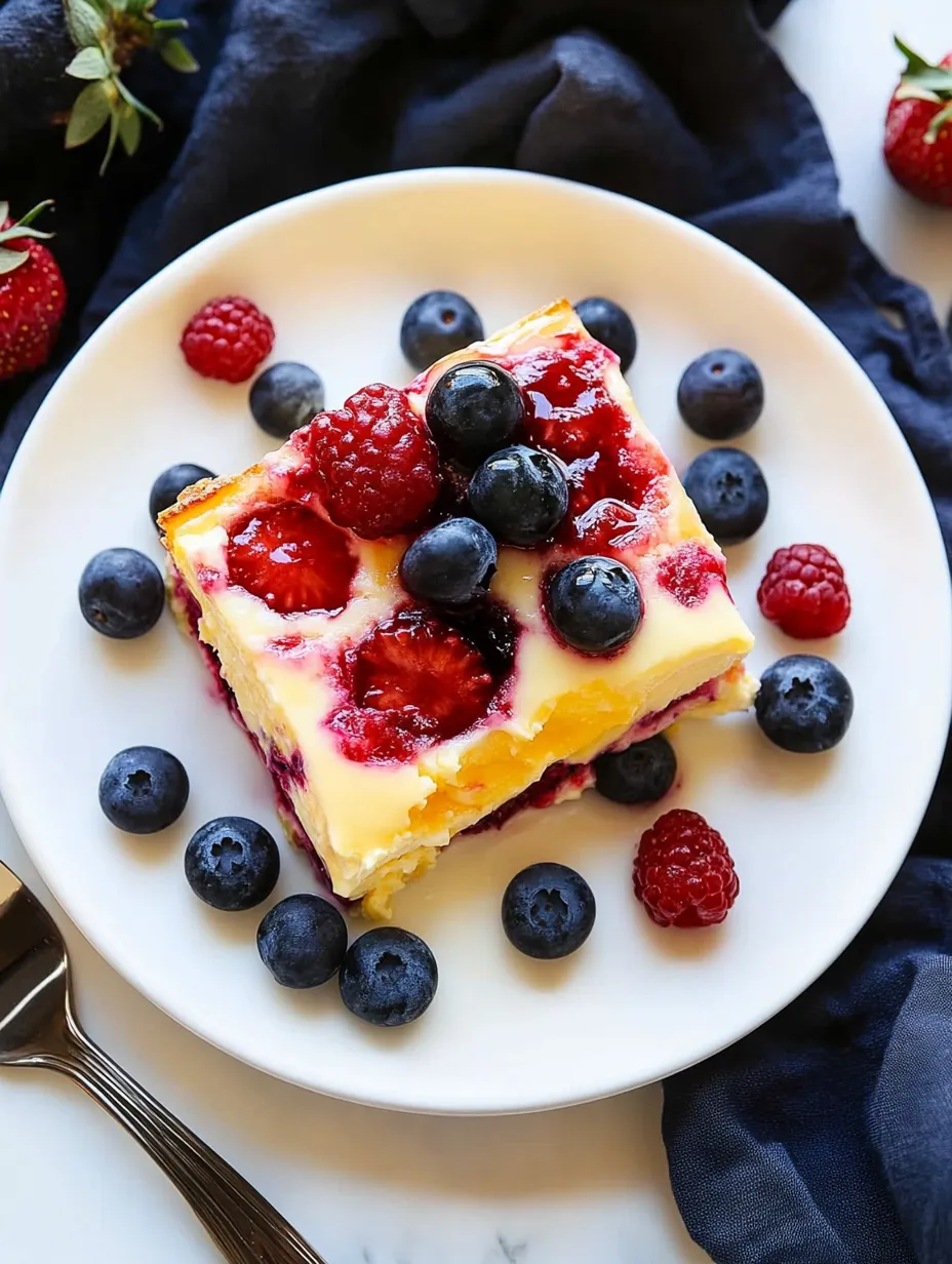 Baked Yogurt Berries Recipe