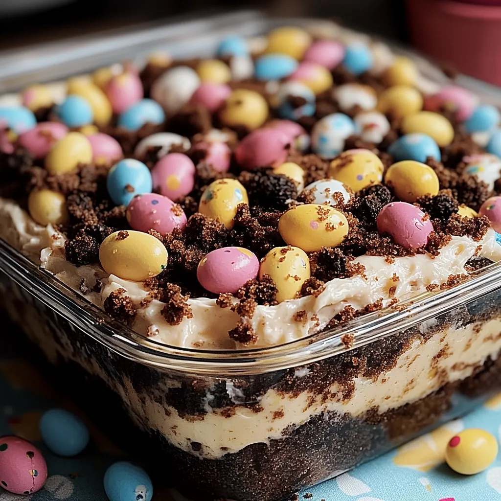 No-Bake Easter Dessert Layers