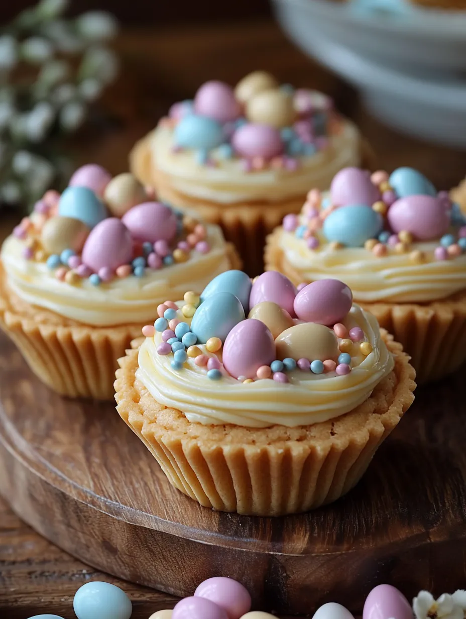 Easter Basket Sugar Cookie Cups