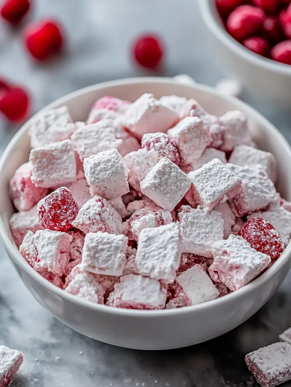 Cherry Cheesecake Puppy Chow Recipe