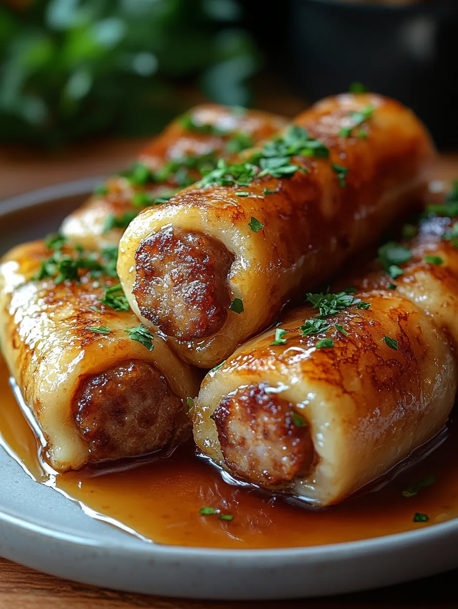 Sausage French Toast Roll-Ups Recipe