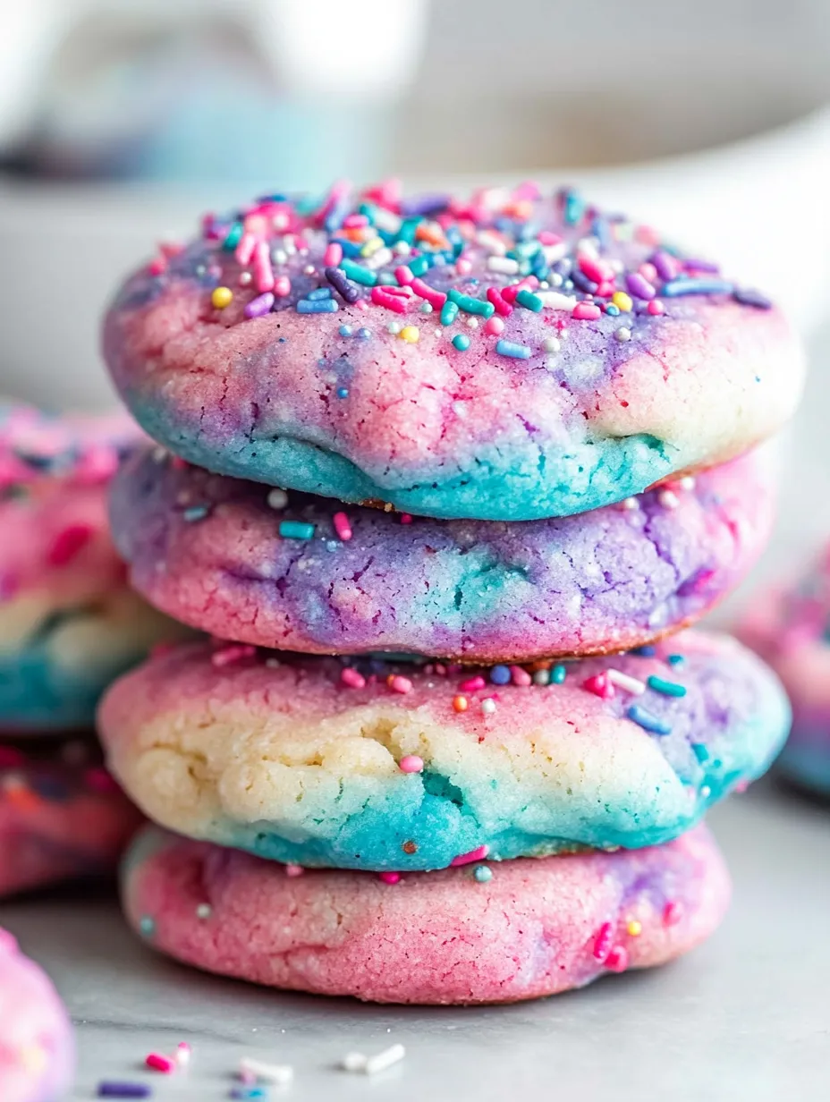 Colorful Unicorn Sugar Cookies