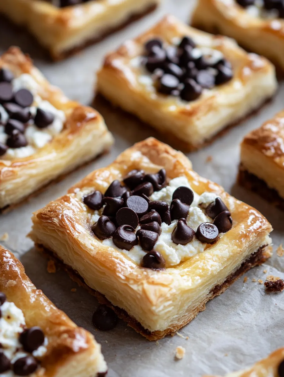 Ricotta Chocolate Chip Pastries